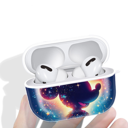 ミッキーマウス Mickey Mouse 【AirPods Pro用】ハードシェル保護ケース 耐衝撃・防指紋・カラビナ付き商品仕様