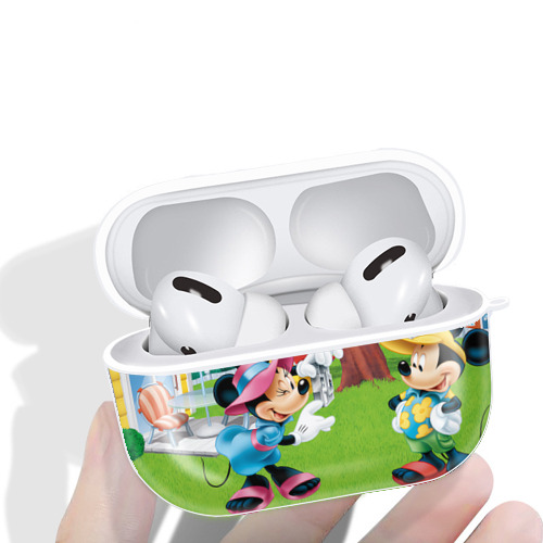 ミッキーマウス Mickey Mouse 【AirPods Pro用】ハードシェル保護ケース 耐衝撃・防指紋・カラビナ付き商品仕様