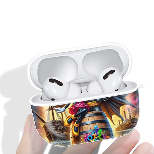 ミッキーマウス Mickey Mouse 【AirPods Pro用】ハードシェル保護ケース 耐衝撃・防指紋・カラビナ付き商品仕様