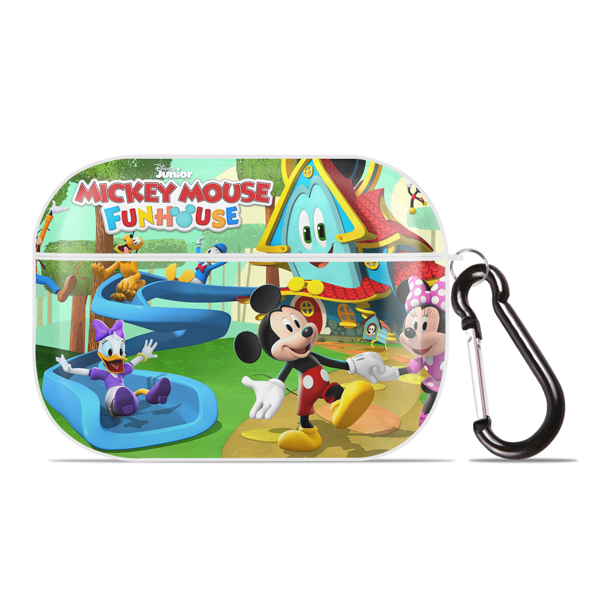 （画像用） ミッキーマウス Mickey Mouse 【AirPods Pro用】ハードシェル保護ケース 耐衝撃・防指紋・カラビナ付き商品仕様