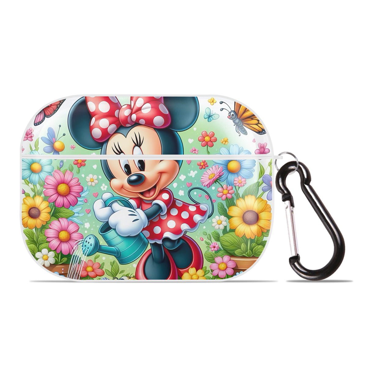 （画像用） ミッキーマウス Mickey Mouse 【AirPods Pro用】ハードシェル保護ケース 耐衝撃・防指紋・カラビナ付き商品仕様
