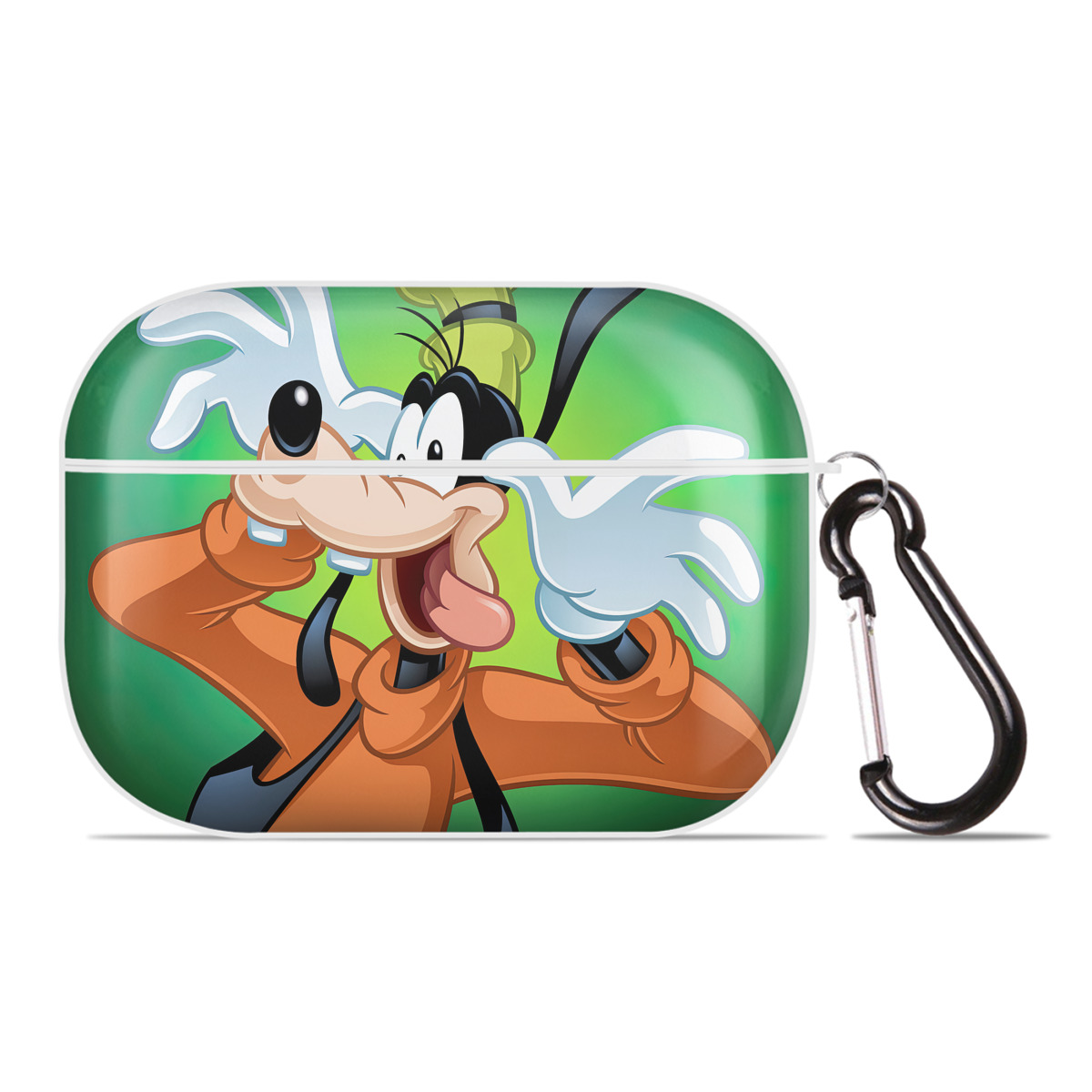 （画像用） ミッキーマウス Mickey Mouse 【AirPods Pro用】ハードシェル保護ケース 耐衝撃・防指紋・カラビナ付き商品仕様