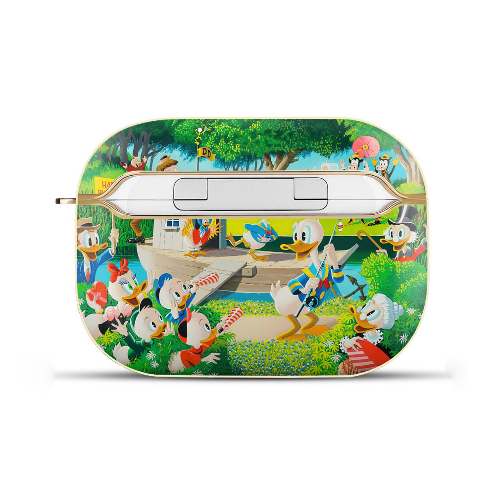 （画像用） ミッキーマウス Mickey Mouse 【AirPods Pro用】ハードシェル保護ケース｜耐衝撃・防指紋・カラビナ付き商品仕様