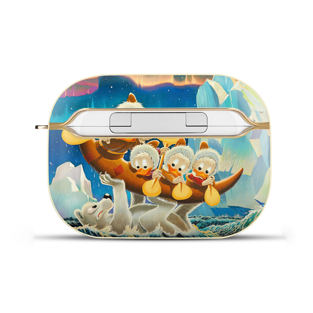 （画像用） ミッキーマウス Mickey Mouse 【AirPods Pro用】ハードシェル保護ケース｜耐衝撃・防指紋・カラビナ付き商品仕様