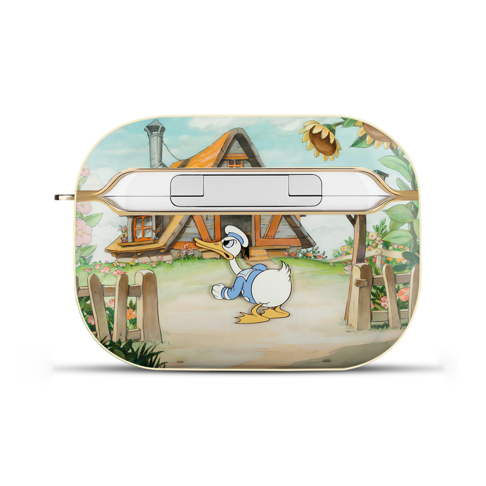 （画像用） ミッキーマウス Mickey Mouse 【AirPods Pro用】ハードシェル保護ケース｜耐衝撃・防指紋・カラビナ付き商品仕様