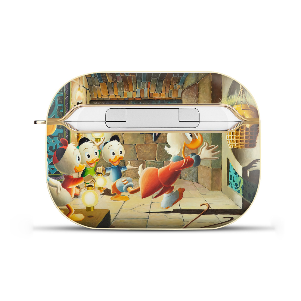 （画像用） ミッキーマウス Mickey Mouse 【AirPods Pro用】ハードシェル保護ケース｜耐衝撃・防指紋・カラビナ付き商品仕様