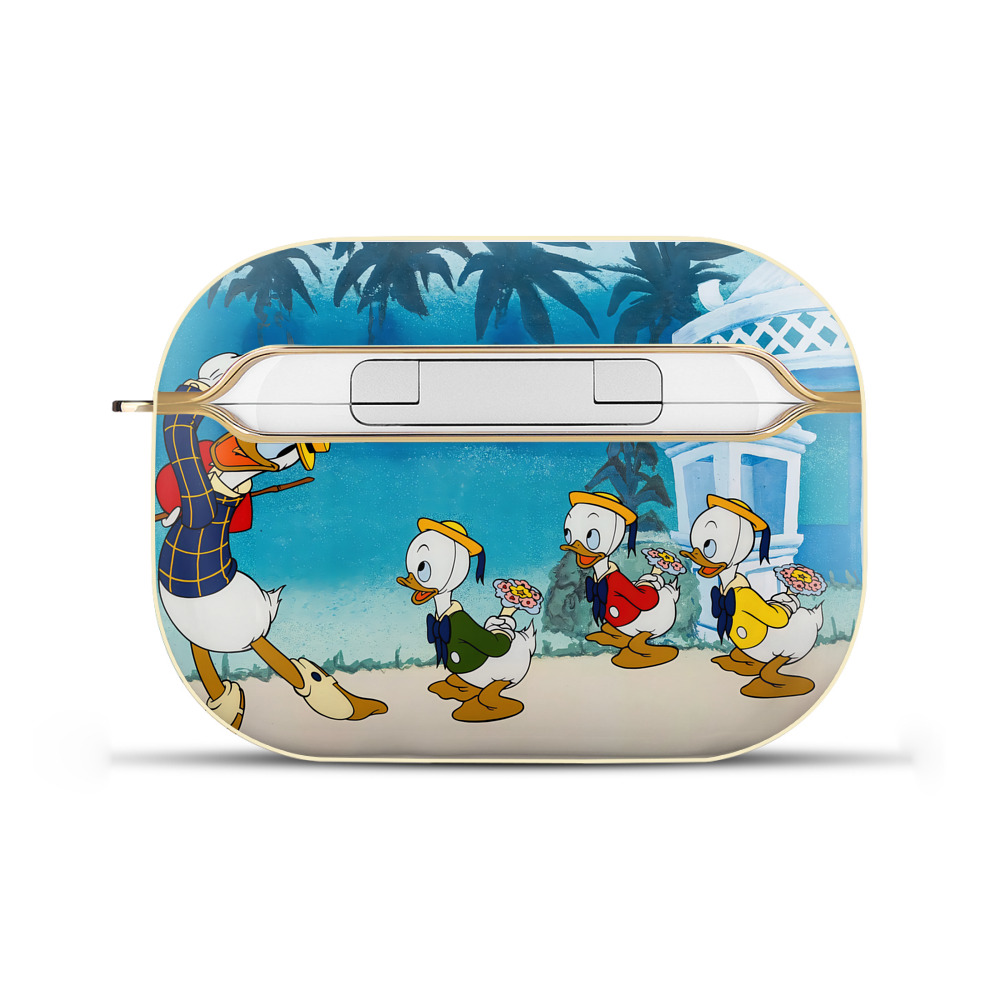 （画像用） ミッキーマウス Mickey Mouse 【AirPods Pro用】ハードシェル保護ケース｜耐衝撃・防指紋・カラビナ付き商品仕様