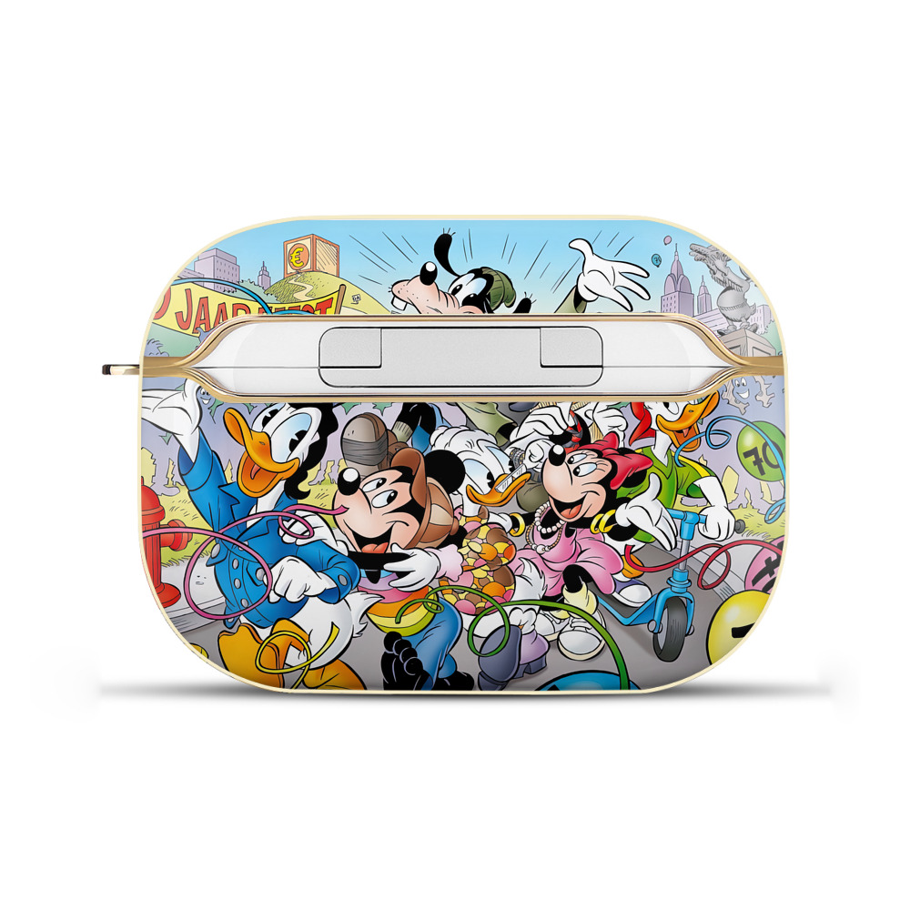 （画像用） ミッキーマウス Mickey Mouse 【AirPods Pro用】ハードシェル保護ケース｜耐衝撃・防指紋・カラビナ付き商品仕様