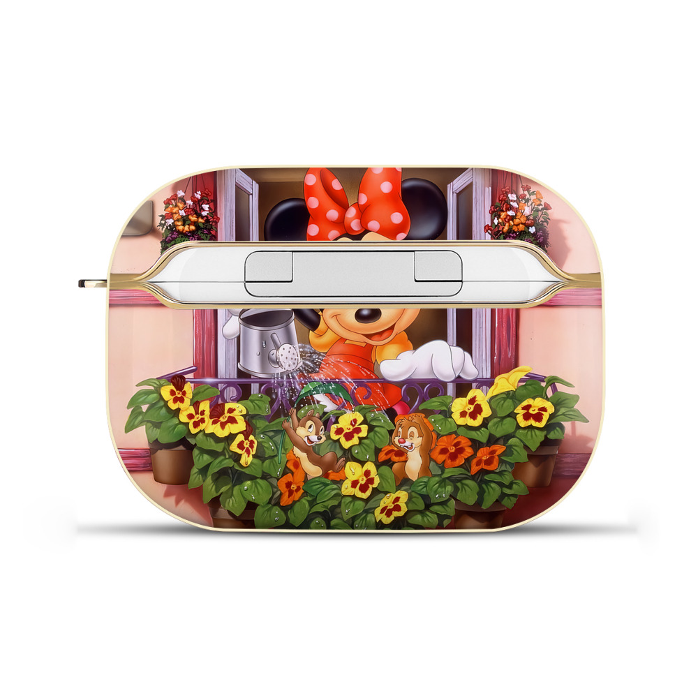 （画像用） ミッキーマウス Mickey Mouse 【AirPods Pro用】ハードシェル保護ケース｜耐衝撃・防指紋・カラビナ付き商品仕様