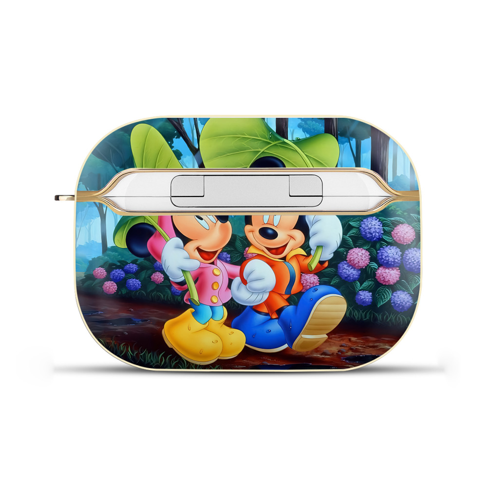 （画像用） ミッキーマウス Mickey Mouse 【AirPods Pro用】ハードシェル保護ケース｜耐衝撃・防指紋・カラビナ付き商品仕様