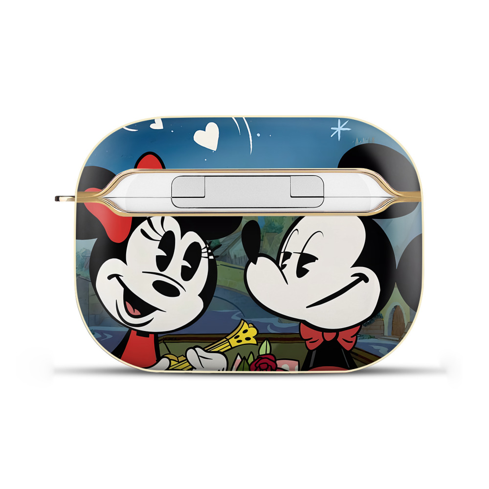 （画像用） ミッキーマウス Mickey Mouse 【AirPods Pro用】ハードシェル保護ケース｜耐衝撃・防指紋・カラビナ付き商品仕様