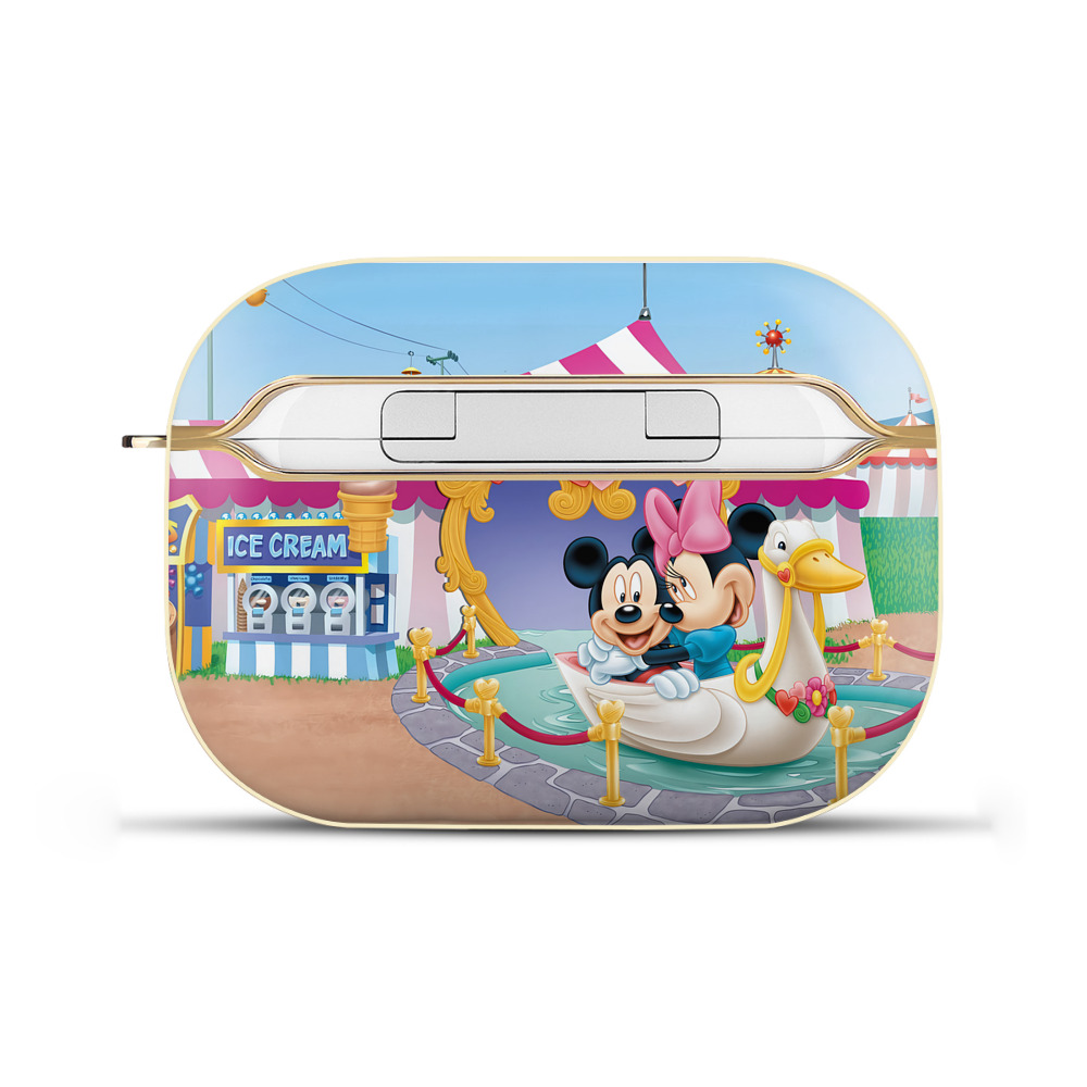 （画像用） ミッキーマウス Mickey Mouse 【AirPods Pro用】ハードシェル保護ケース｜耐衝撃・防指紋・カラビナ付き商品仕様