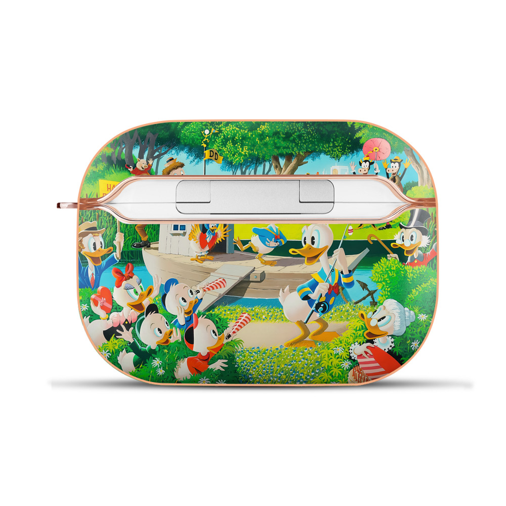 （画像用） ミッキーマウス Mickey Mouse 【AirPods Pro用】ハードシェル保護ケース｜耐衝撃・防指紋・カラビナ付き商品仕様