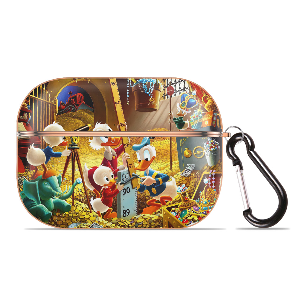 （画像用） ミッキーマウス Mickey Mouse 【AirPods Pro用】ハードシェル保護ケース｜耐衝撃・防指紋・カラビナ付き商品仕様