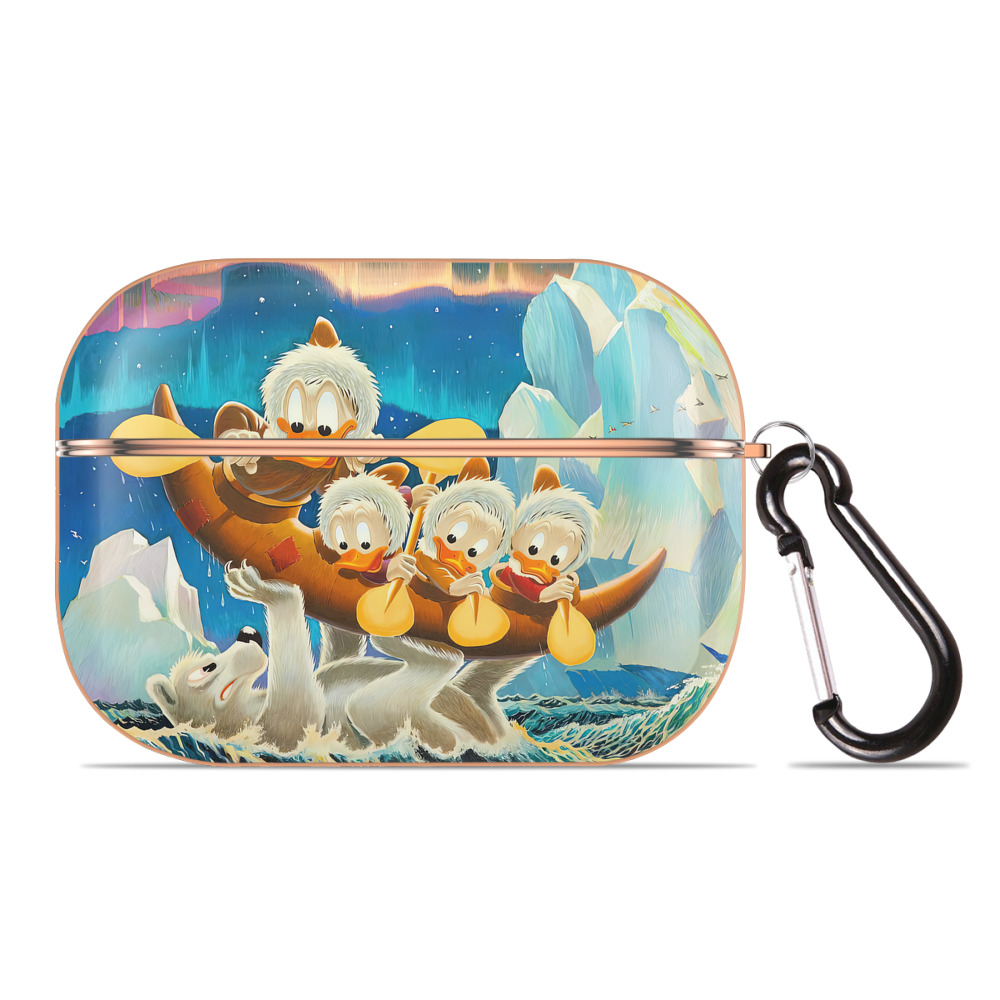（画像用） ミッキーマウス Mickey Mouse 【AirPods Pro用】ハードシェル保護ケース｜耐衝撃・防指紋・カラビナ付き商品仕様