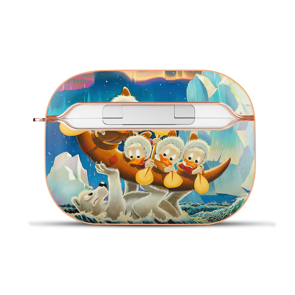 （画像用） ミッキーマウス Mickey Mouse 【AirPods Pro用】ハードシェル保護ケース｜耐衝撃・防指紋・カラビナ付き商品仕様