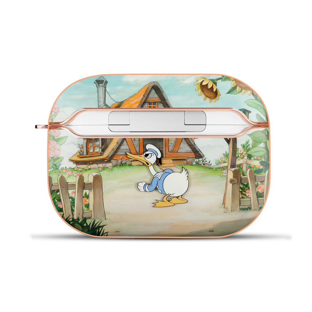 （画像用） ミッキーマウス Mickey Mouse 【AirPods Pro用】ハードシェル保護ケース｜耐衝撃・防指紋・カラビナ付き商品仕様