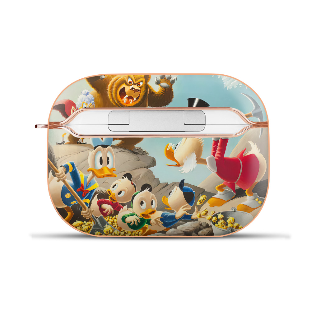 （画像用） ミッキーマウス Mickey Mouse 【AirPods Pro用】ハードシェル保護ケース｜耐衝撃・防指紋・カラビナ付き商品仕様
