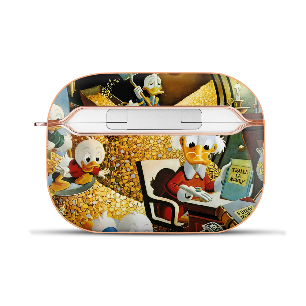 （画像用） ミッキーマウス Mickey Mouse 【AirPods Pro用】ハードシェル保護ケース｜耐衝撃・防指紋・カラビナ付き商品仕様