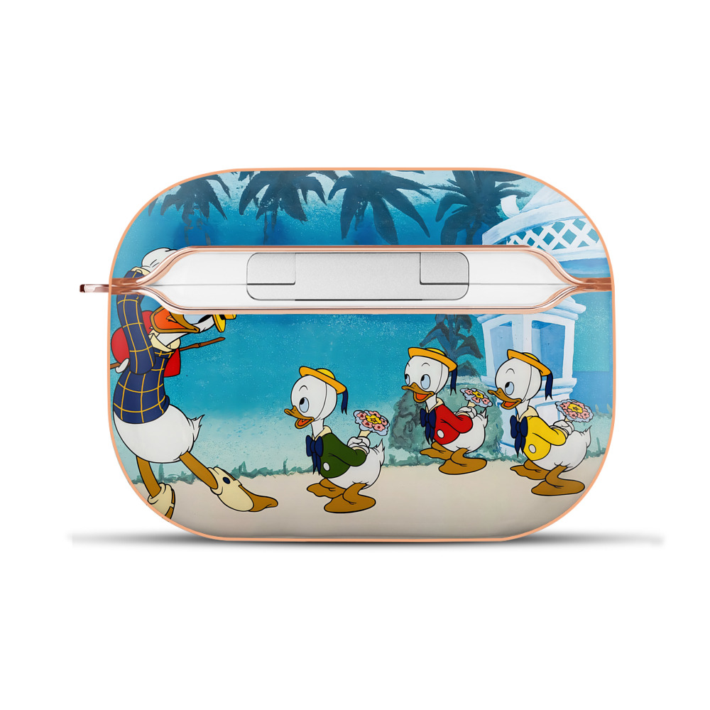 （画像用） ミッキーマウス Mickey Mouse 【AirPods Pro用】ハードシェル保護ケース｜耐衝撃・防指紋・カラビナ付き商品仕様