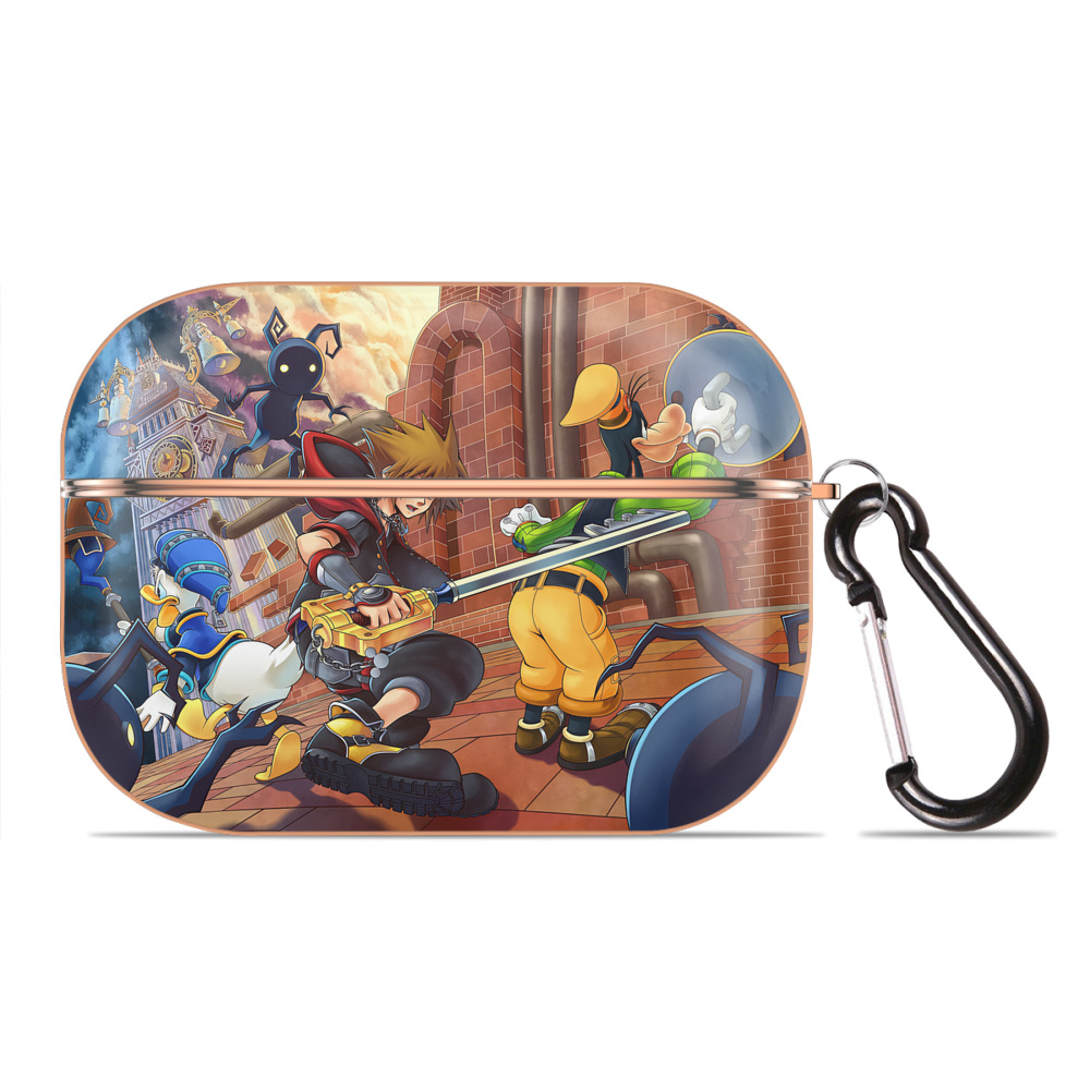 （画像用） ミッキーマウス Mickey Mouse 【AirPods Pro用】ハードシェル保護ケース｜耐衝撃・防指紋・カラビナ付き商品仕様
