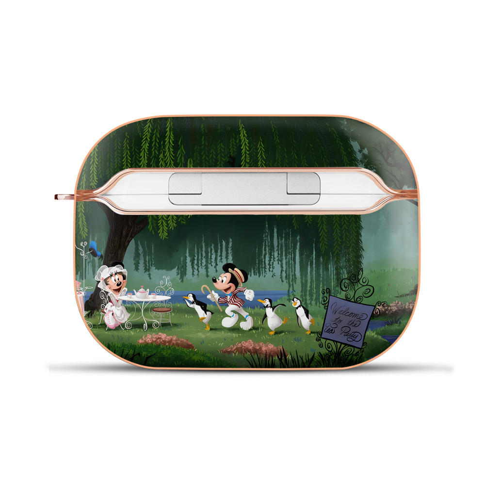 （画像用） ミッキーマウス Mickey Mouse 【AirPods Pro用】ハードシェル保護ケース｜耐衝撃・防指紋・カラビナ付き商品仕様