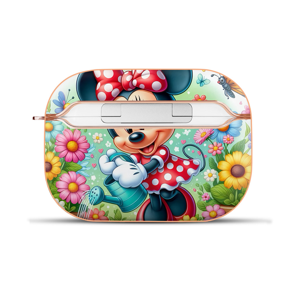 （画像用） ミッキーマウス Mickey Mouse 【AirPods Pro用】ハードシェル保護ケース｜耐衝撃・防指紋・カラビナ付き商品仕様