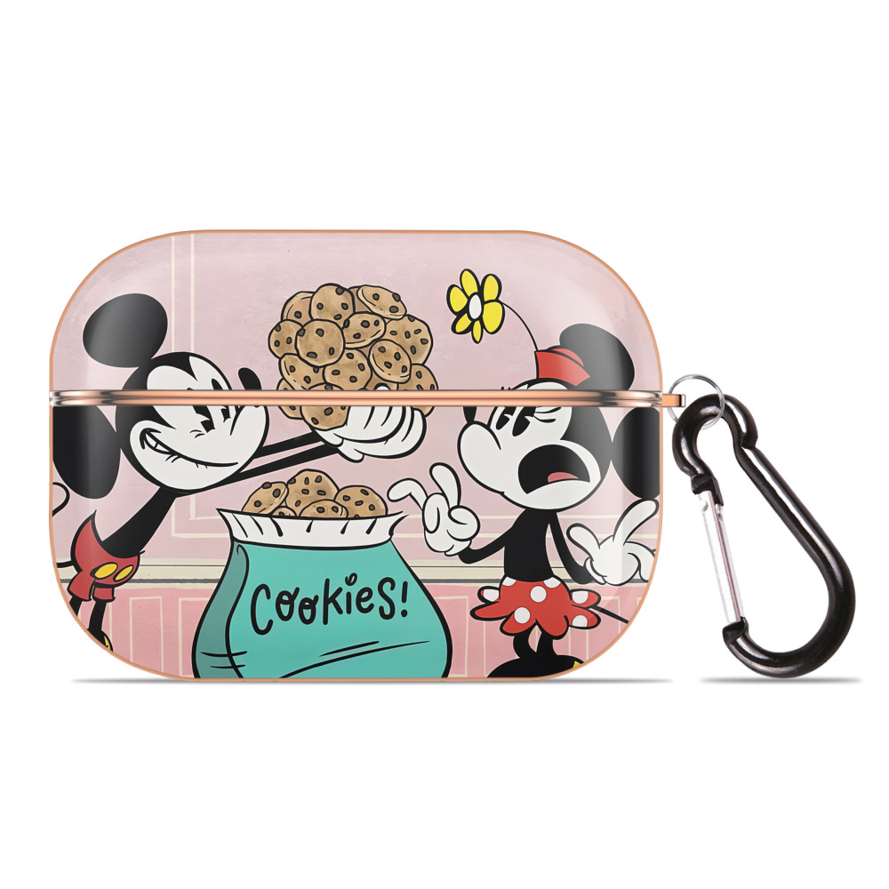 （画像用） ミッキーマウス Mickey Mouse 【AirPods Pro用】ハードシェル保護ケース｜耐衝撃・防指紋・カラビナ付き商品仕様
