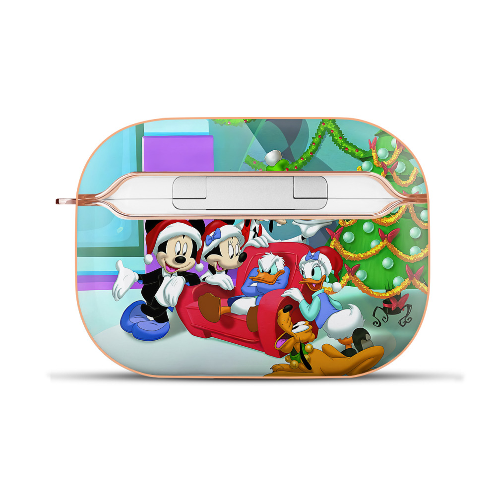 （画像用） ミッキーマウス Mickey Mouse 【AirPods Pro用】ハードシェル保護ケース｜耐衝撃・防指紋・カラビナ付き商品仕様