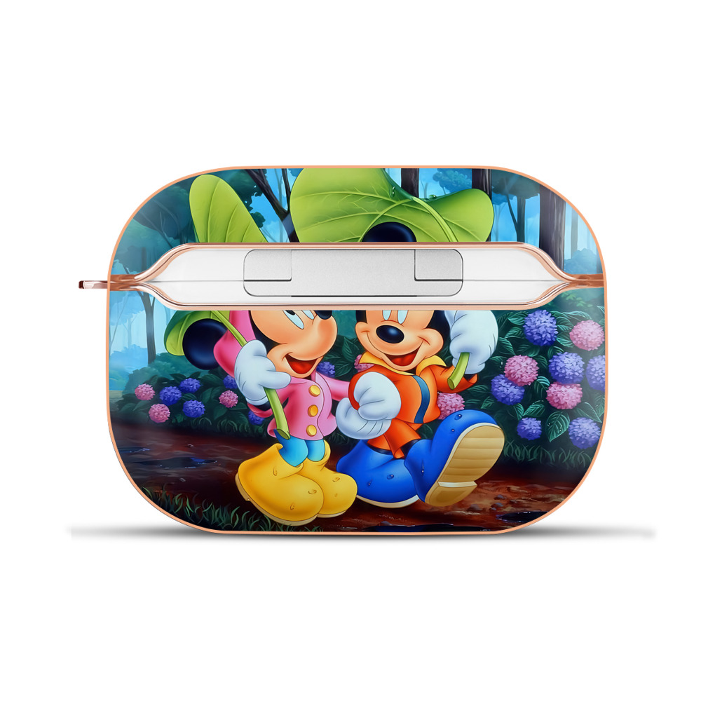 （画像用） ミッキーマウス Mickey Mouse 【AirPods Pro用】ハードシェル保護ケース｜耐衝撃・防指紋・カラビナ付き商品仕様