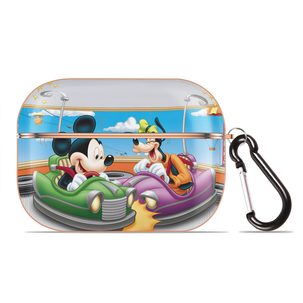 （画像用） ミッキーマウス Mickey Mouse 【AirPods Pro用】ハードシェル保護ケース｜耐衝撃・防指紋・カラビナ付き商品仕様