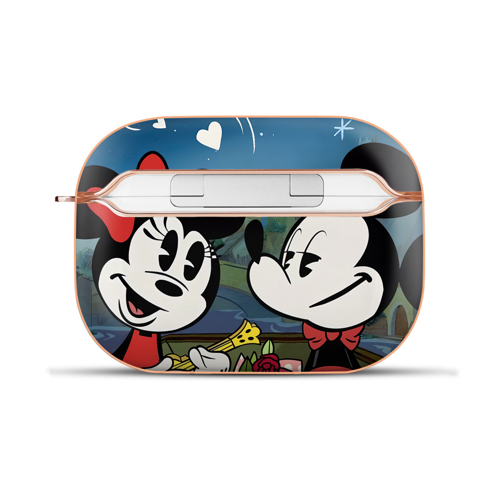 （画像用） ミッキーマウス Mickey Mouse 【AirPods Pro用】ハードシェル保護ケース｜耐衝撃・防指紋・カラビナ付き商品仕様