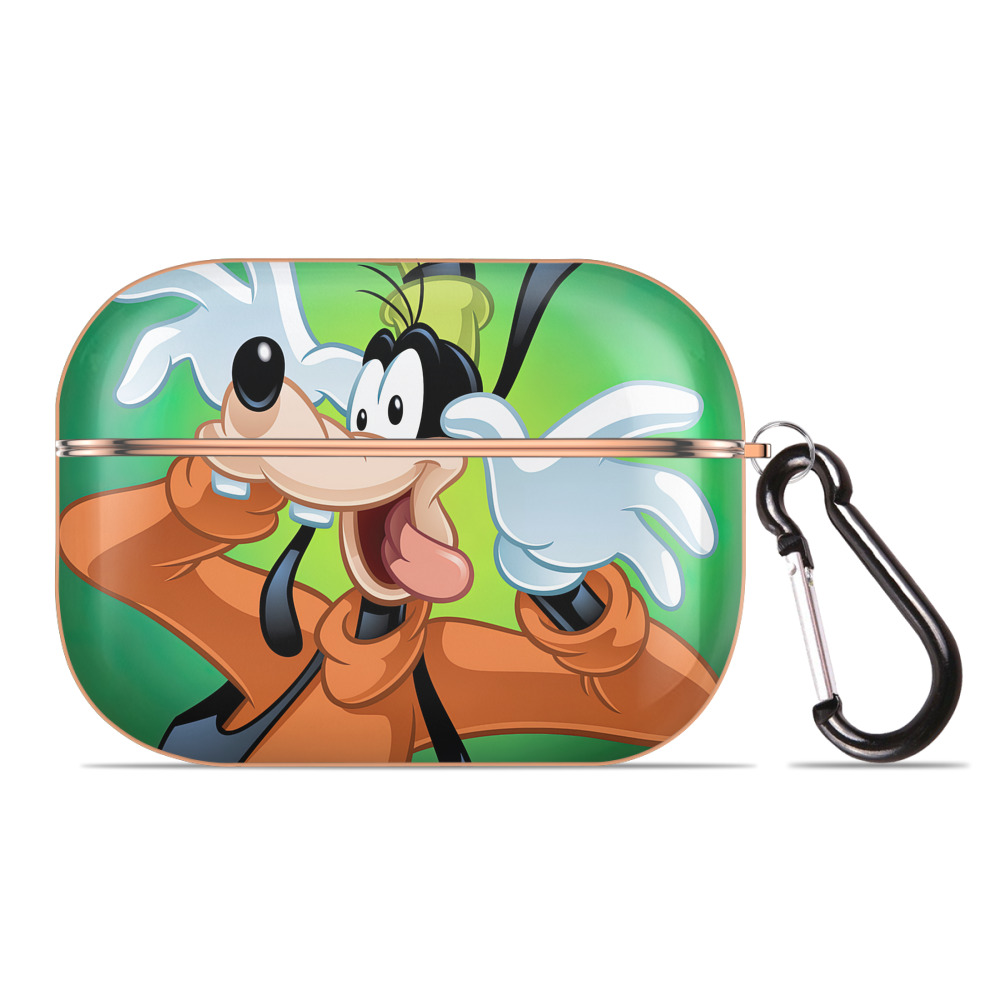 （画像用） ミッキーマウス Mickey Mouse 【AirPods Pro用】ハードシェル保護ケース｜耐衝撃・防指紋・カラビナ付き商品仕様