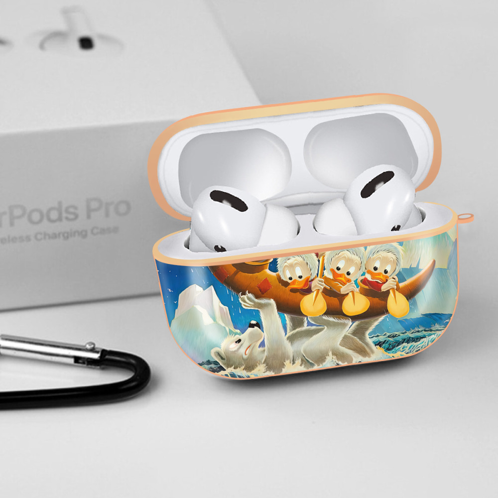 ミッキーマウス Mickey Mouse 【AirPods Pro用】ハードシェル保護ケース｜耐衝撃・防指紋・カラビナ付き商品仕様