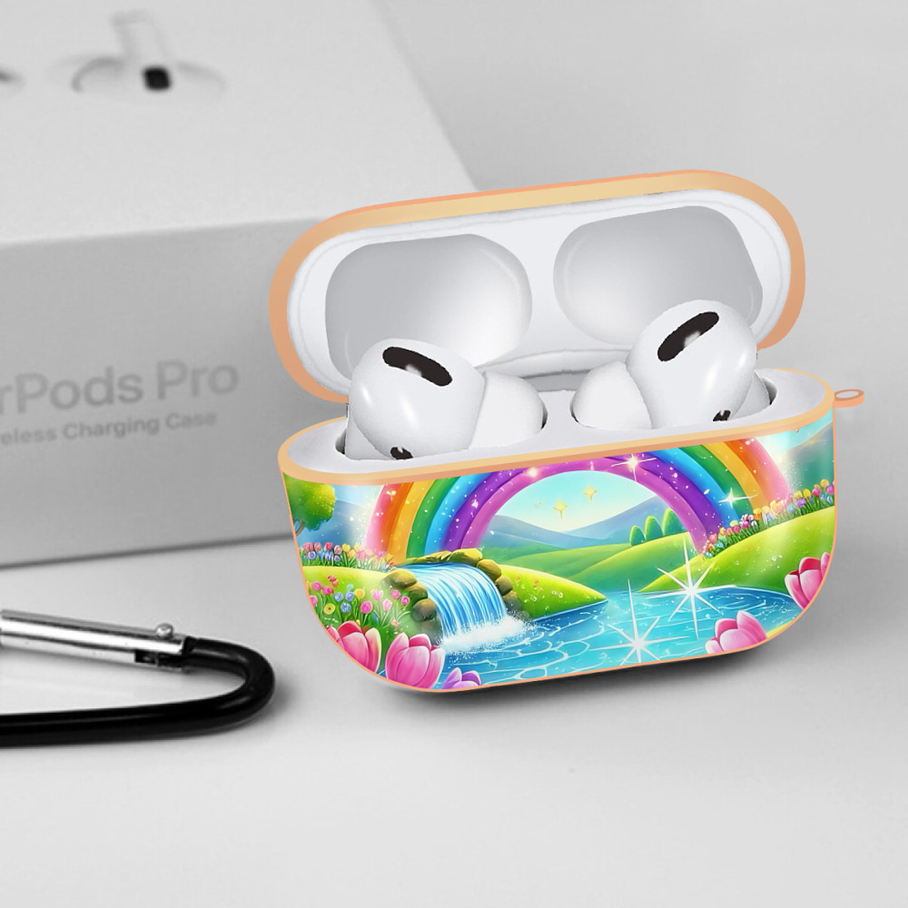 ミッキーマウス Mickey Mouse 【AirPods Pro用】ハードシェル保護ケース｜耐衝撃・防指紋・カラビナ付き商品仕様