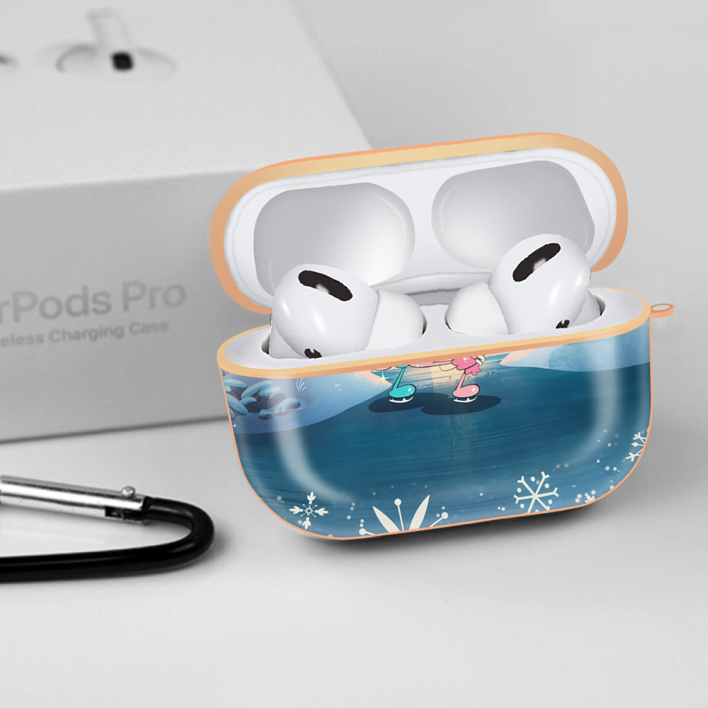 ミッキーマウス Mickey Mouse 【AirPods Pro用】ハードシェル保護ケース｜耐衝撃・防指紋・カラビナ付き商品仕様