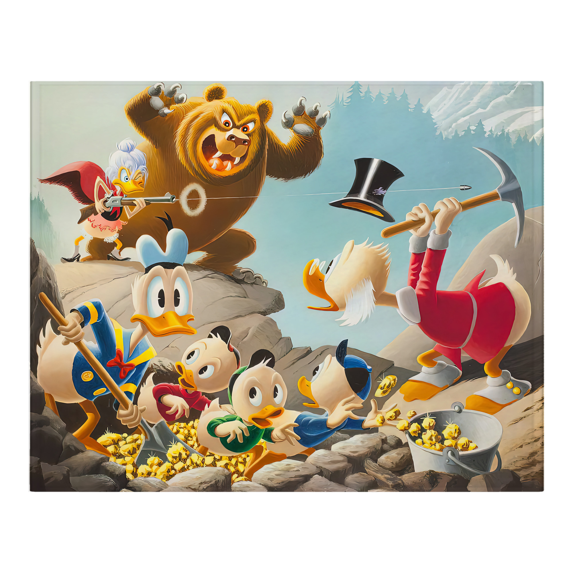 ミッキーマウス Mickey Mouse フランネルブランケット・多サイズ対応（横型）