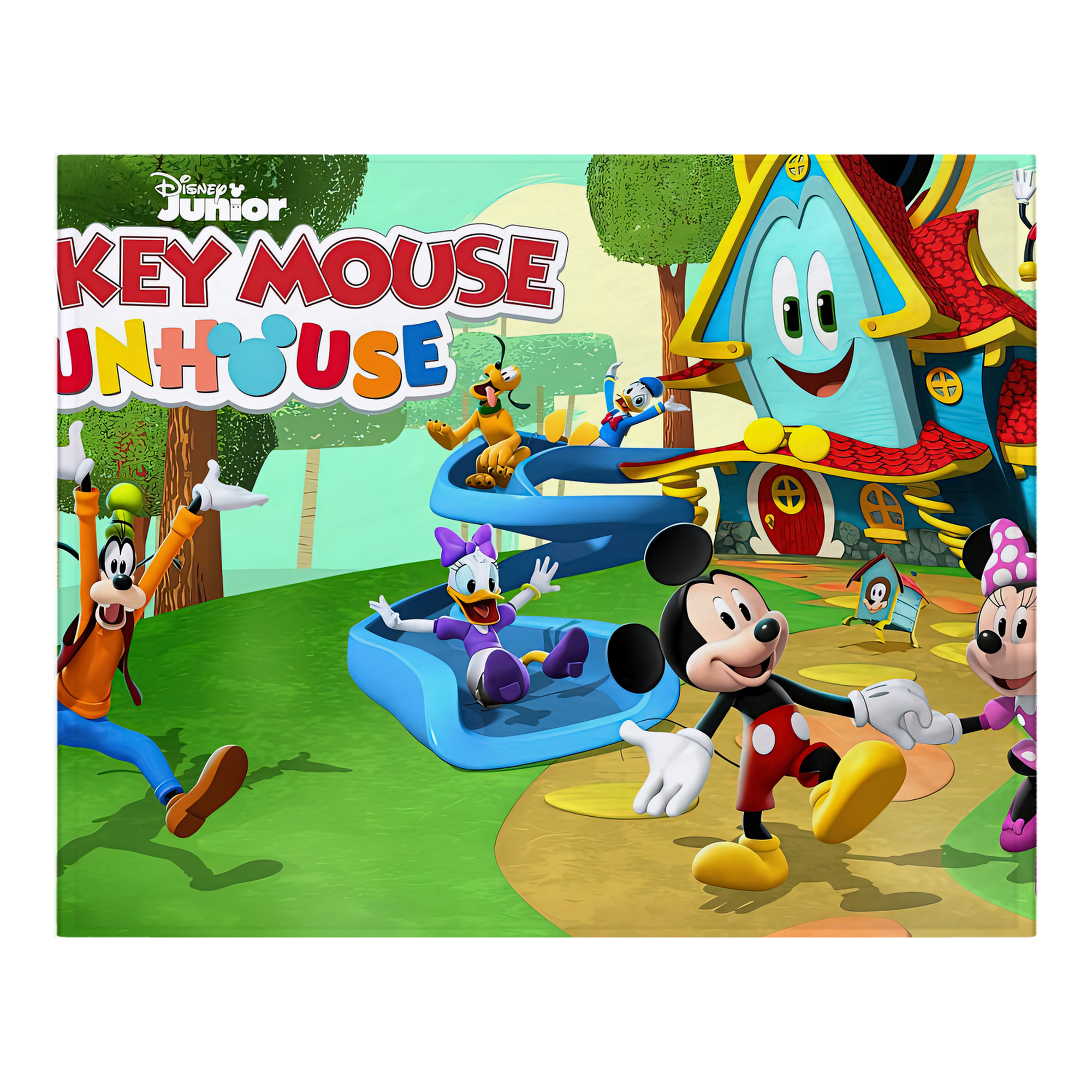ミッキーマウス Mickey Mouse フランネルブランケット・多サイズ対応（横型）