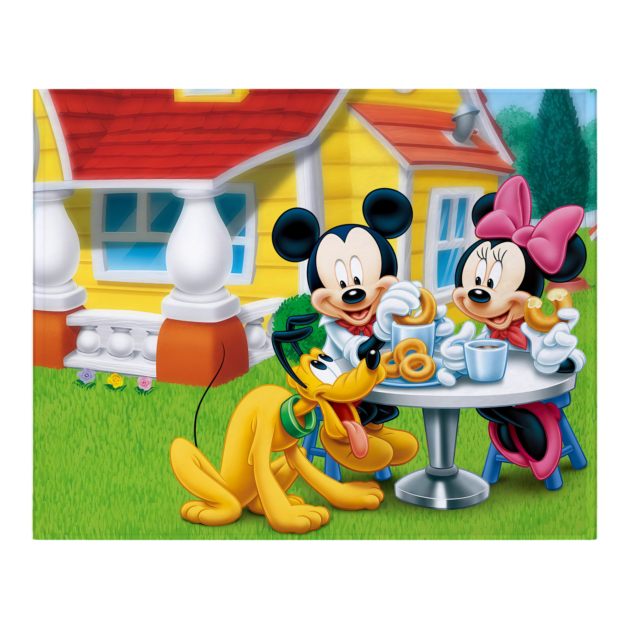 ミッキーマウス Mickey Mouse フランネルブランケット・多サイズ対応（横型）