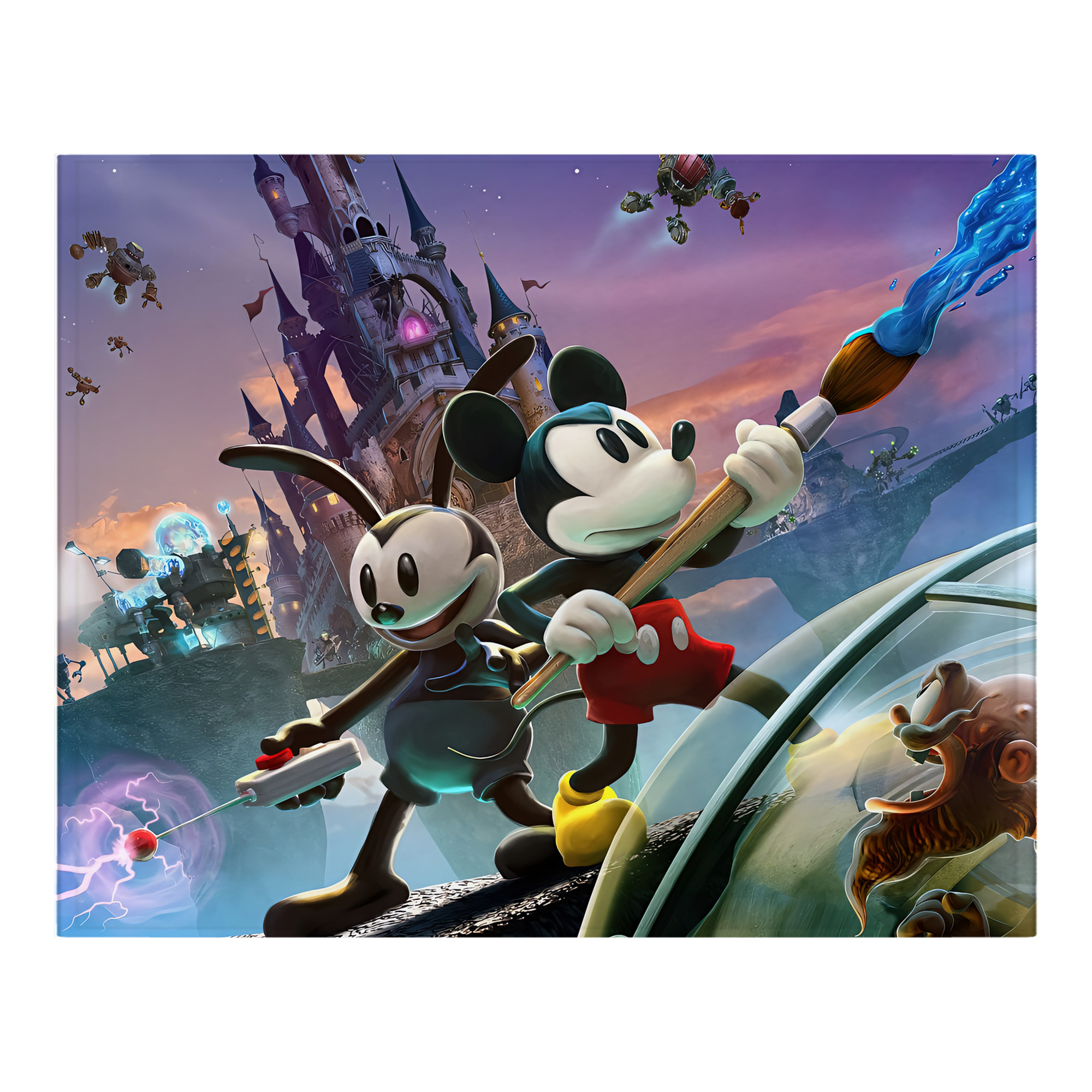 ミッキーマウス Mickey Mouse フランネルブランケット・多サイズ対応（横型）