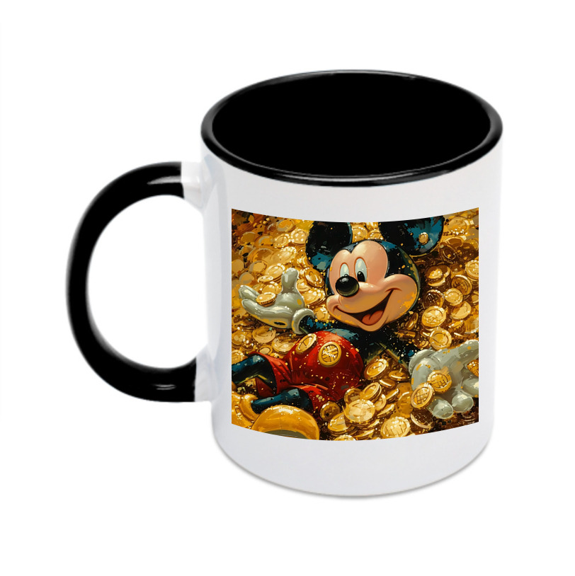 （画像用） ミッキーマウス Mickey Mouse カラーマグカップ