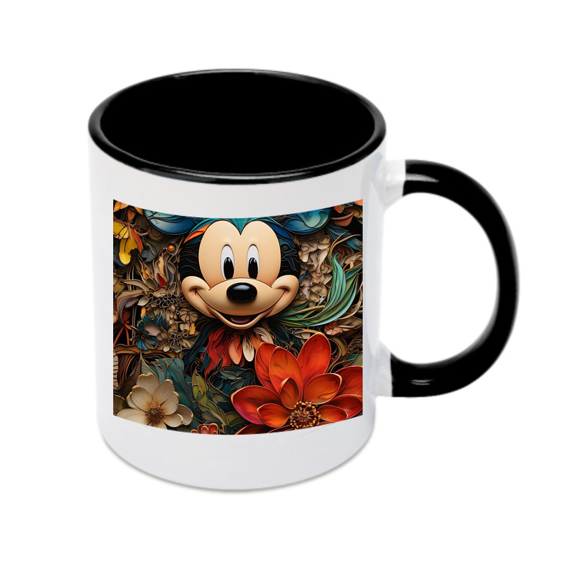 （画像用） ミッキーマウス Mickey Mouse カラーマグカップ