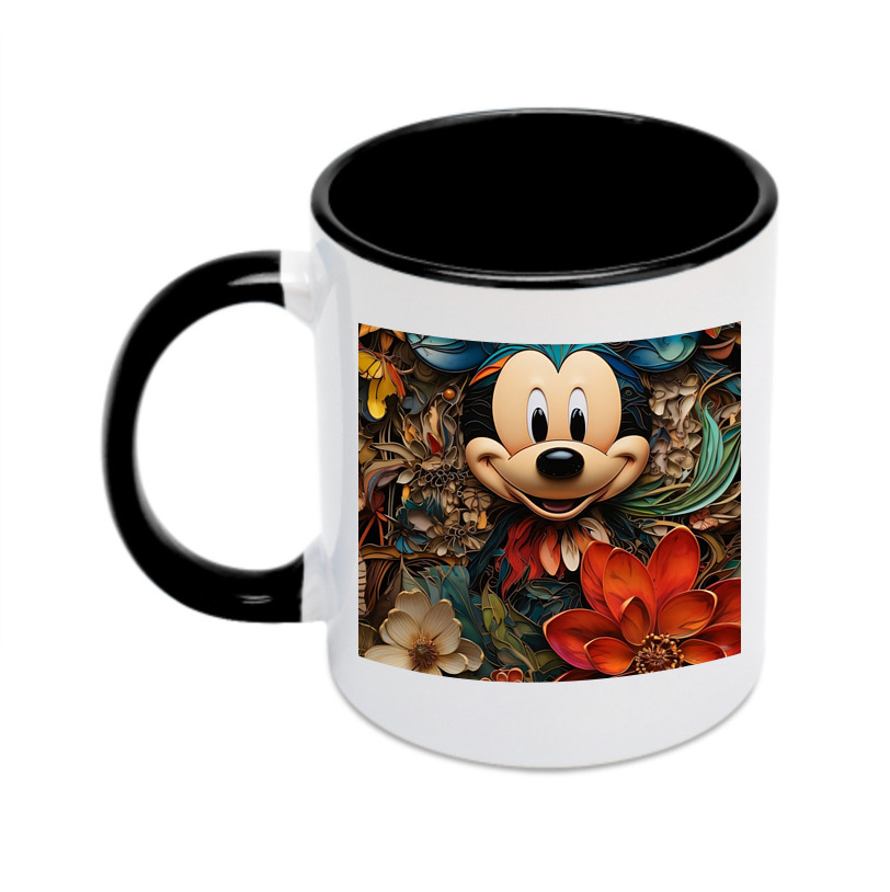 （画像用） ミッキーマウス Mickey Mouse カラーマグカップ