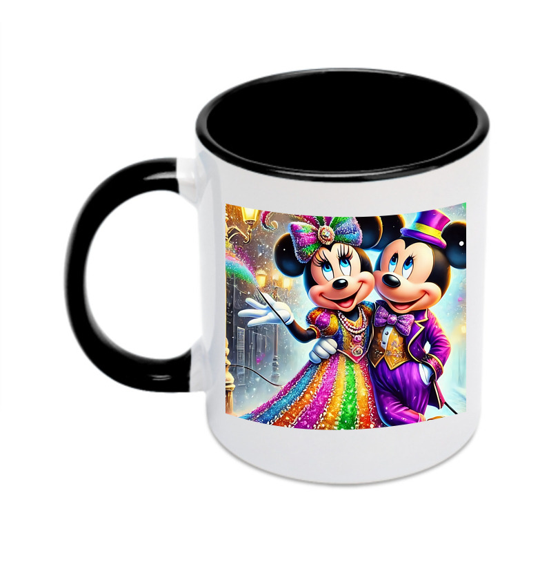 （画像用） ミッキーマウス Mickey Mouse カラーマグカップ
