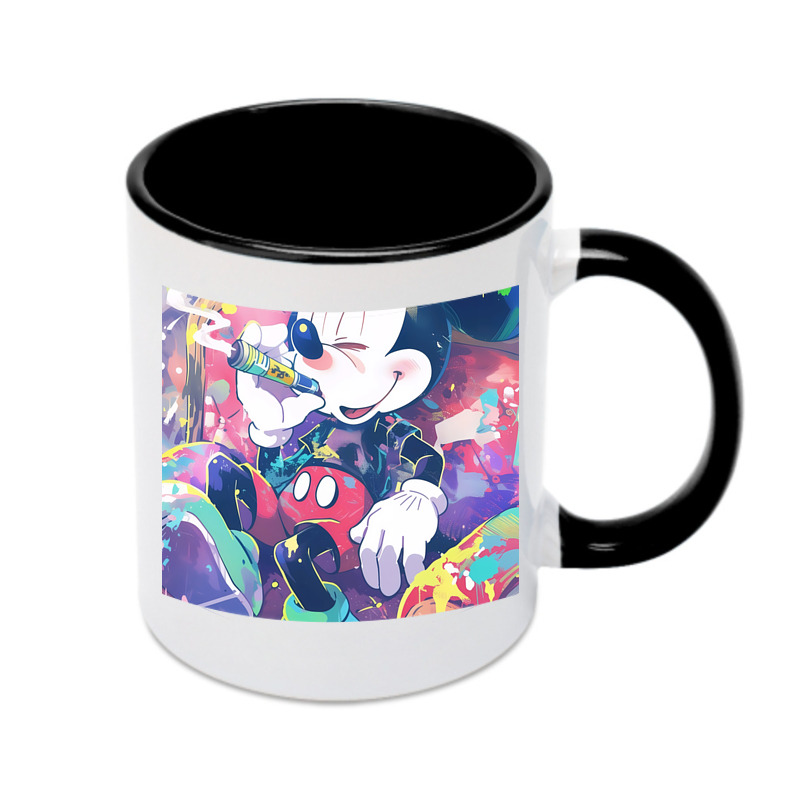 （画像用） ミッキーマウス Mickey Mouse カラーマグカップ