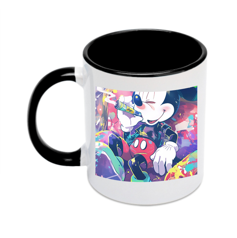 （画像用） ミッキーマウス Mickey Mouse カラーマグカップ
