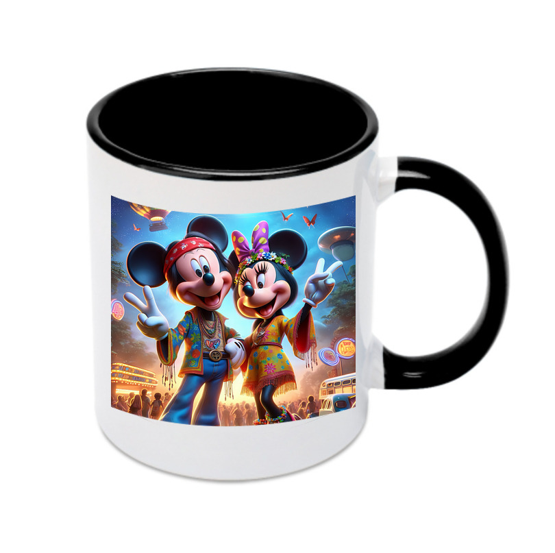 （画像用） ミッキーマウス Mickey Mouse カラーマグカップ