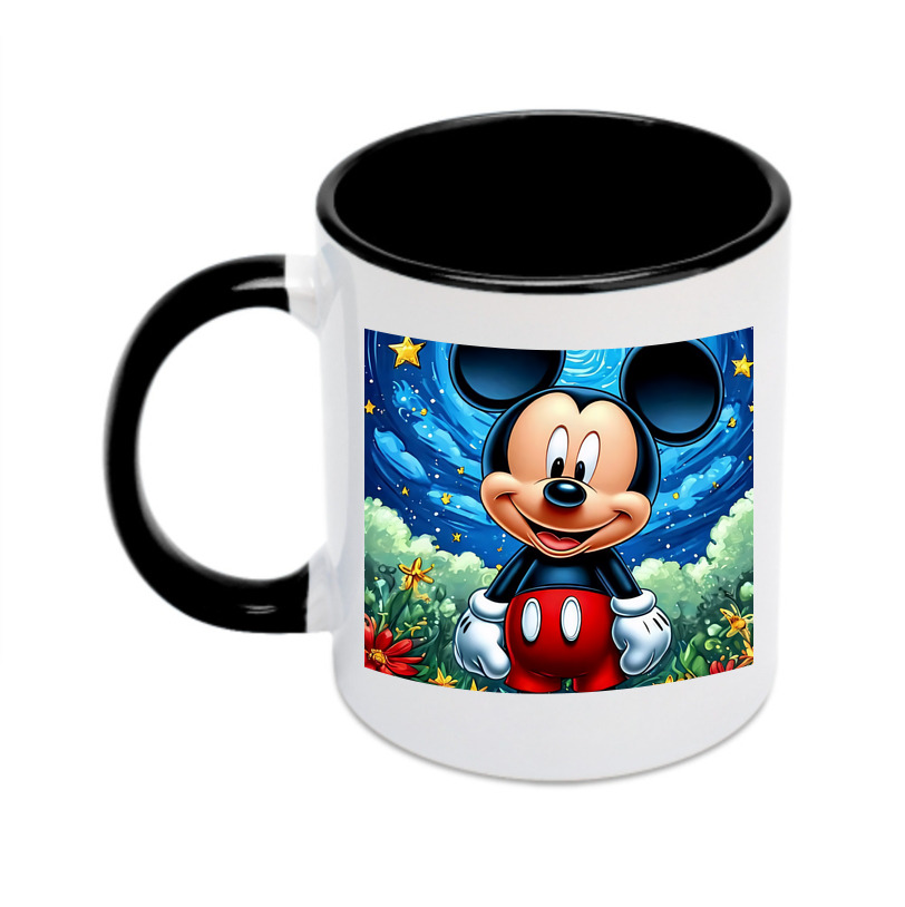 （画像用） ミッキーマウス Mickey Mouse カラーマグカップ