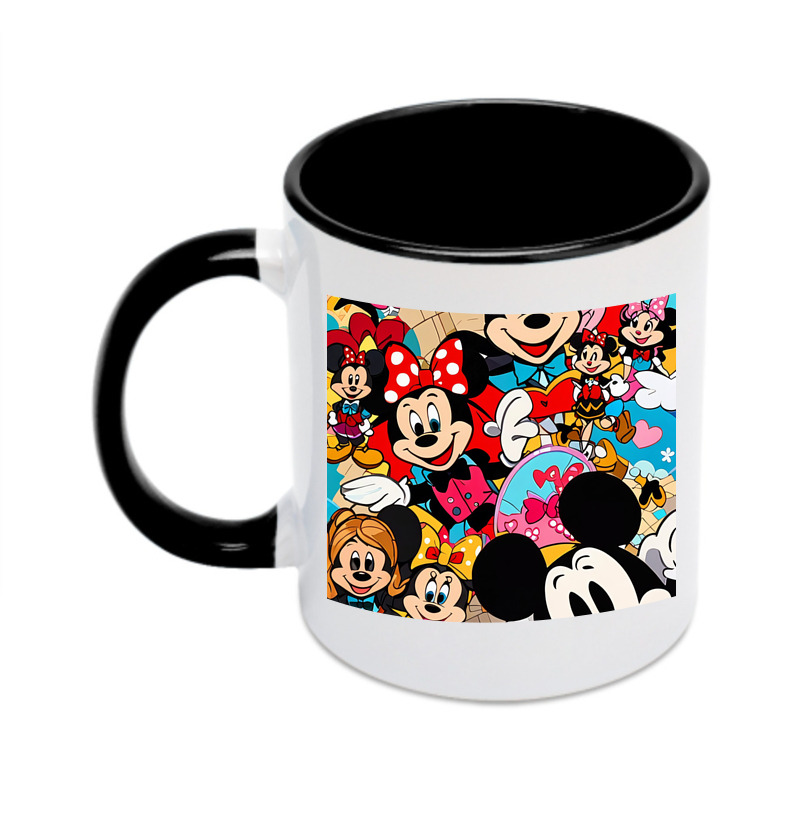 （画像用） ミッキーマウス Mickey Mouse カラーマグカップ