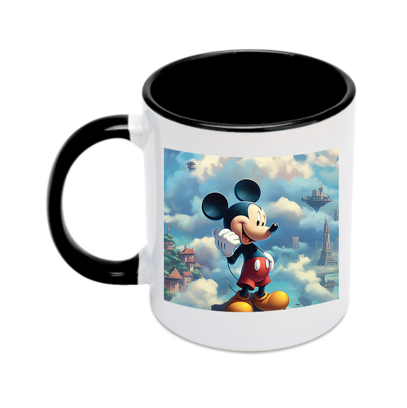 （画像用） ミッキーマウス Mickey Mouse カラーマグカップ